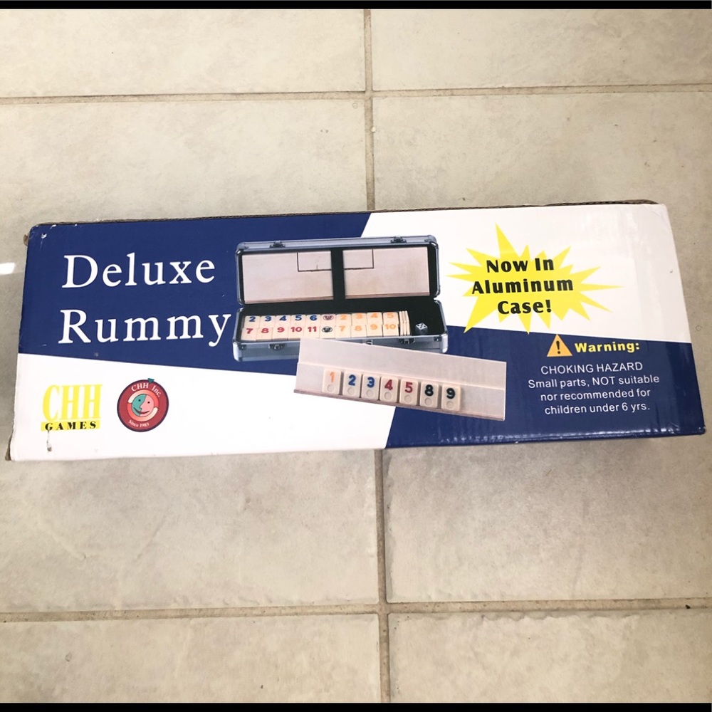Deluxe Rummy in Aluminuim Case